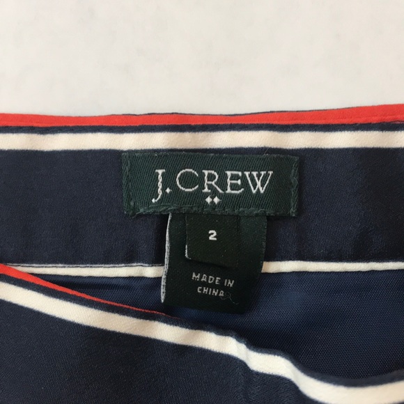 J Crew Striped Skirt - Picture 3 of 4